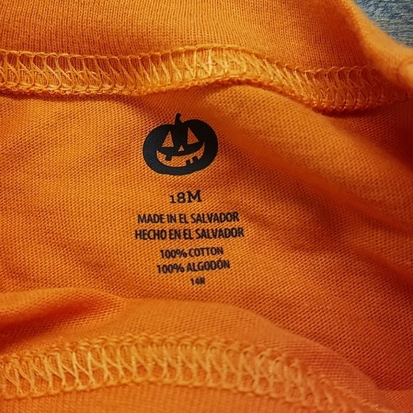 Halloween My Mommy Rocks 12M Orange Tee - Picture 2 of 2
